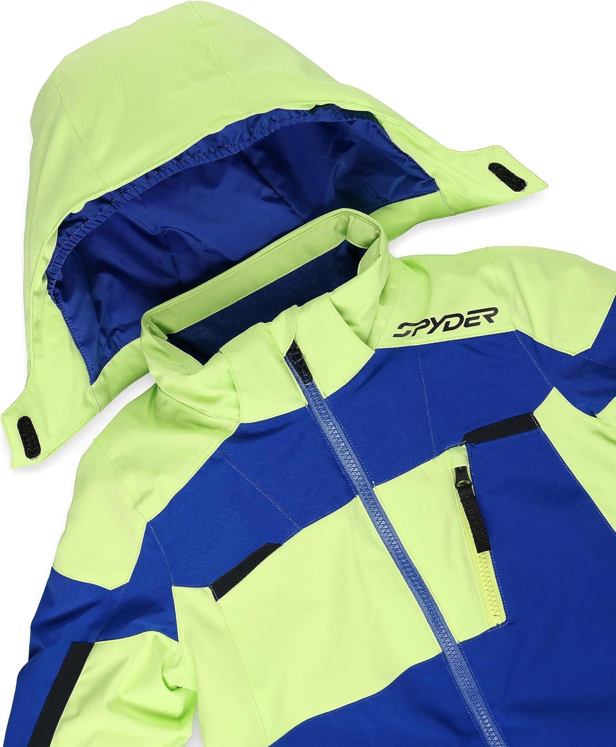 imageSpyder Boys Leader Insulated Ski JacketLime Ice