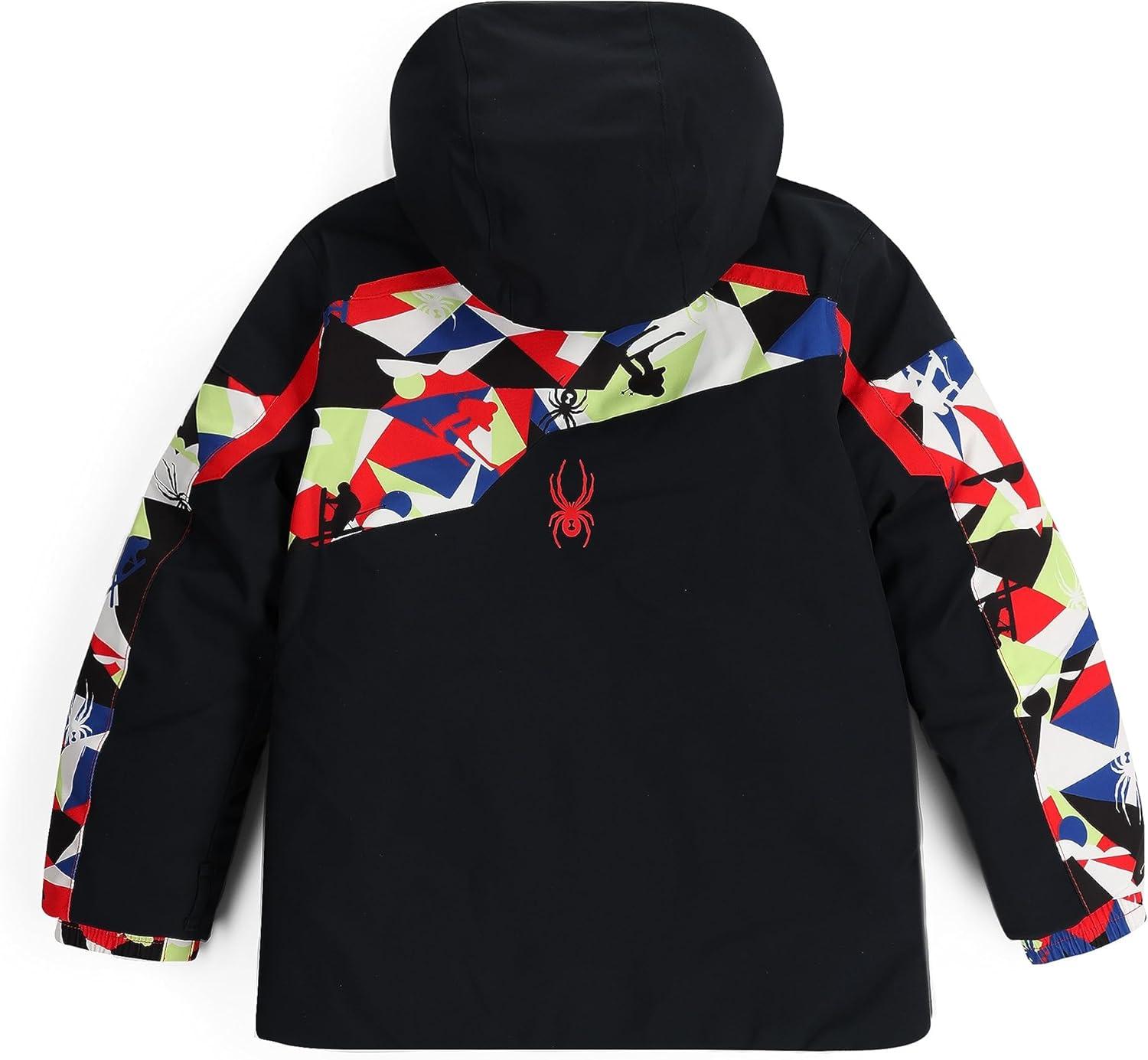 imageSpyder Boys Leader Insulated Ski JacketRed Combo