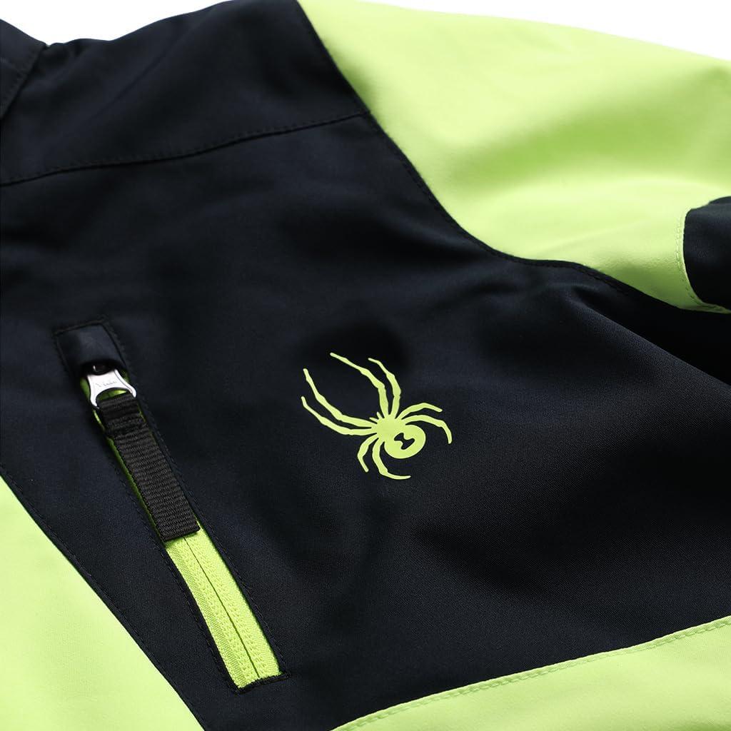 imageSpyder Boys Spyder Turner JacketLime Ice