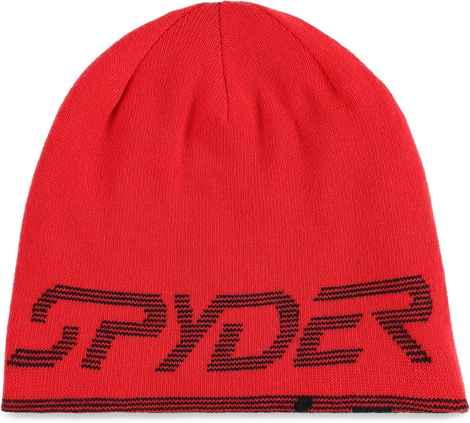 imageSpyder Boys Youth Reversible Bug Ski BeanieSpyder Red