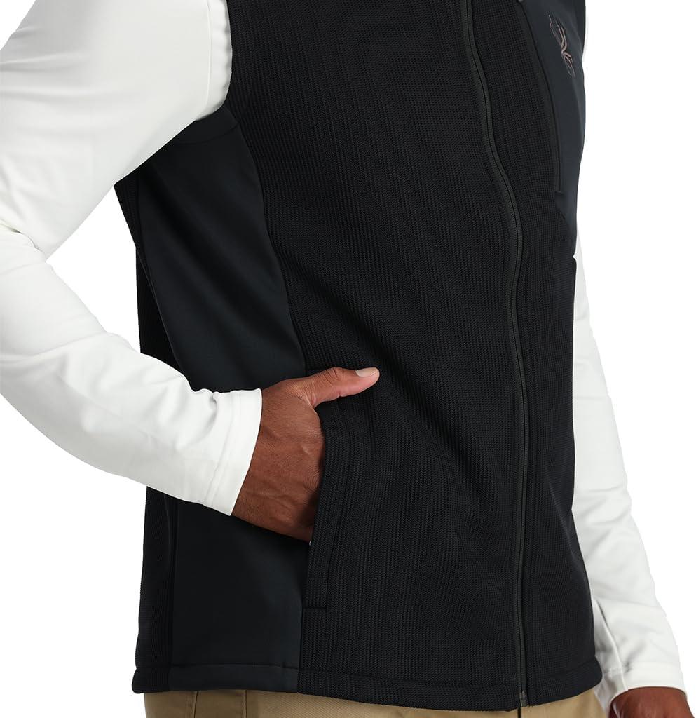 imageSpyder Mens Bandit Full Zip Fleece VestBlack