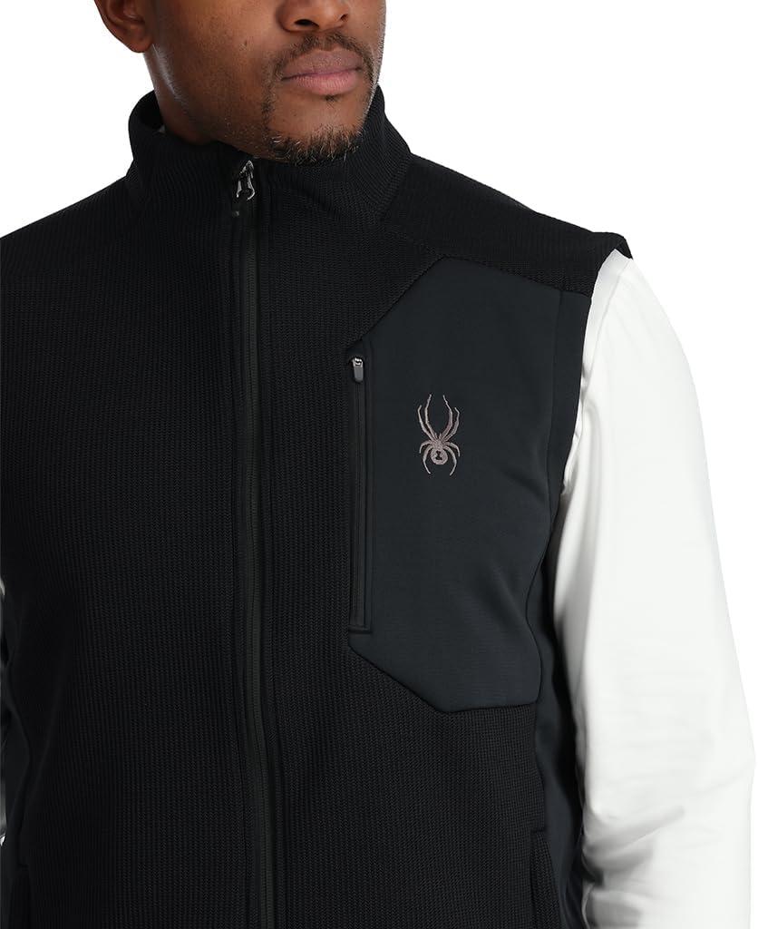 imageSpyder Mens Bandit Full Zip Fleece VestBlack