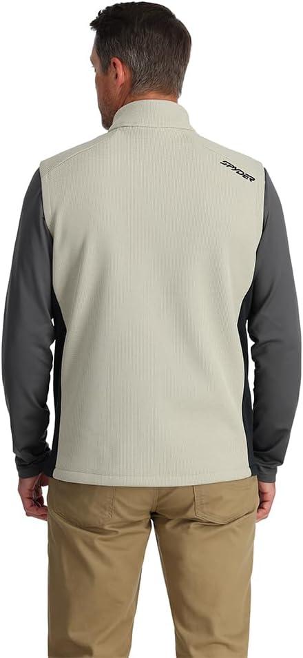 imageSpyder Mens Bandit Full Zip Fleece VestSandstorm
