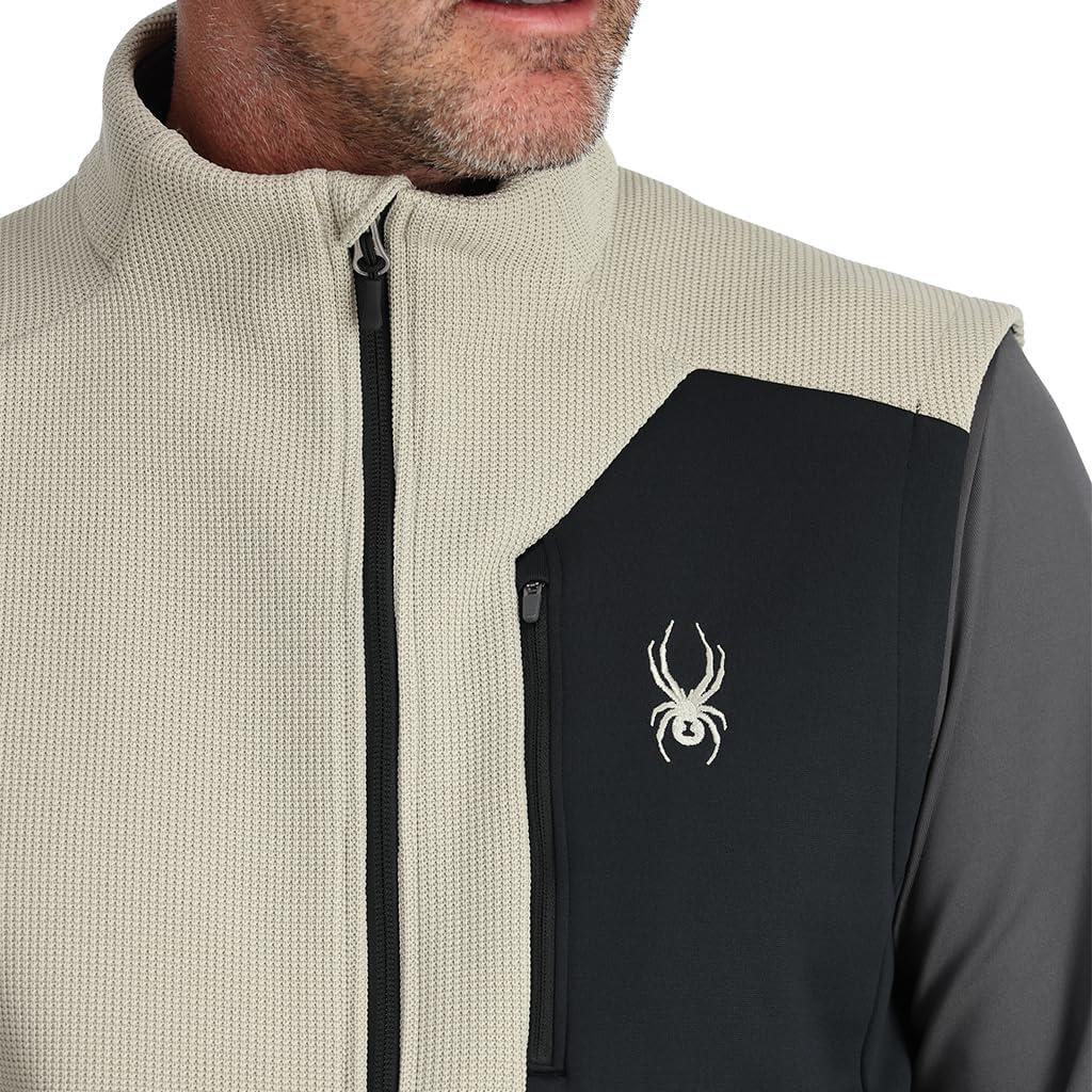 imageSpyder Mens Bandit Full Zip Fleece VestSandstorm