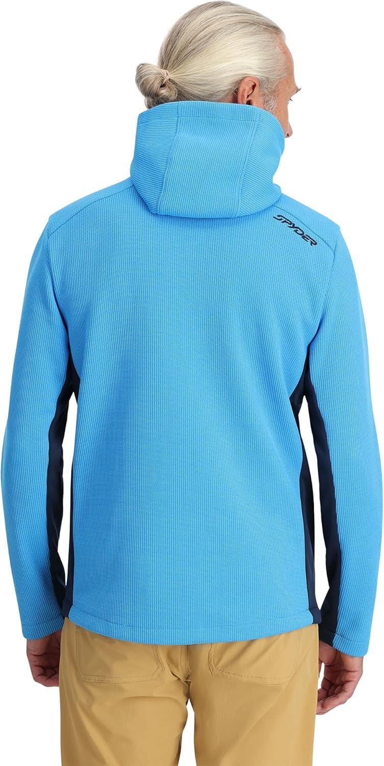 imageSpyder Mens Bandit Hooded JacketAether Blue