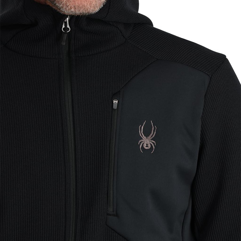 imageSpyder Mens Bandit Hooded JacketBlack