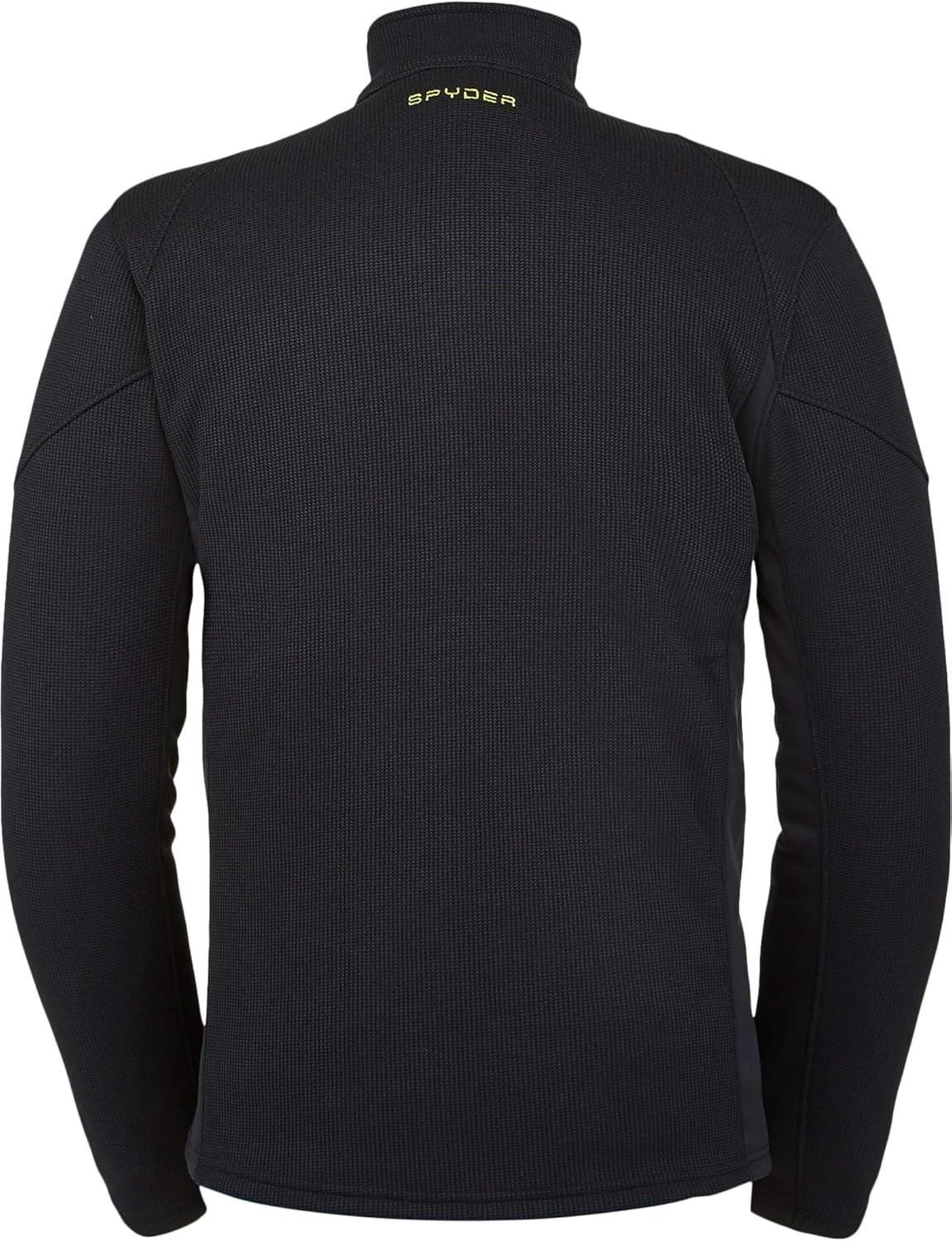 imageSpyder Mens Bandit Hybrid Full Zip Mid Layer JacketBlk Shl