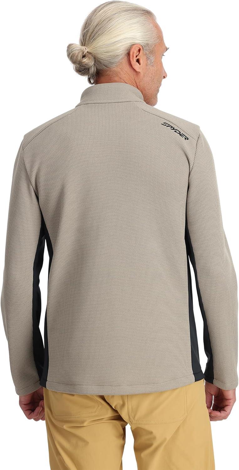 imageSpyder Mens Bandit Hybrid Full Zip Mid Layer JacketConcrete