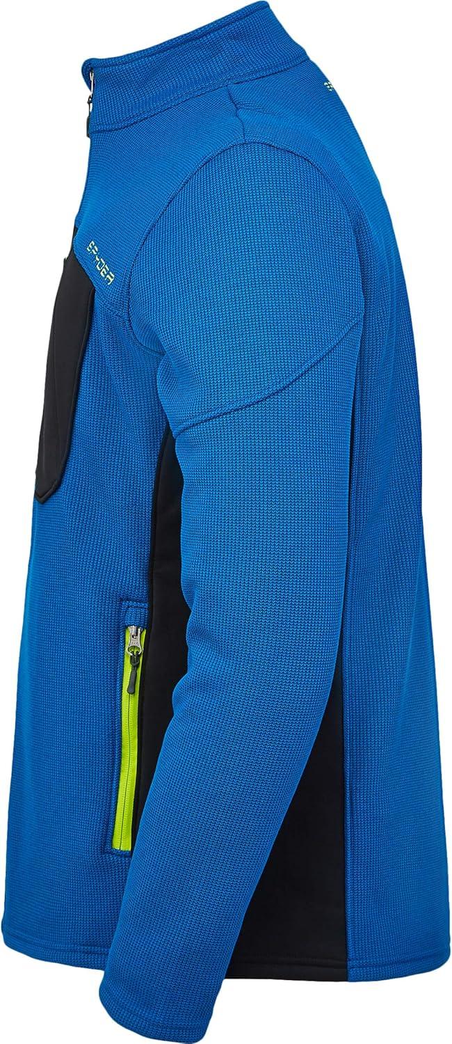 imageSpyder Mens Bandit Hybrid Full Zip Mid Layer JacketOld Glory