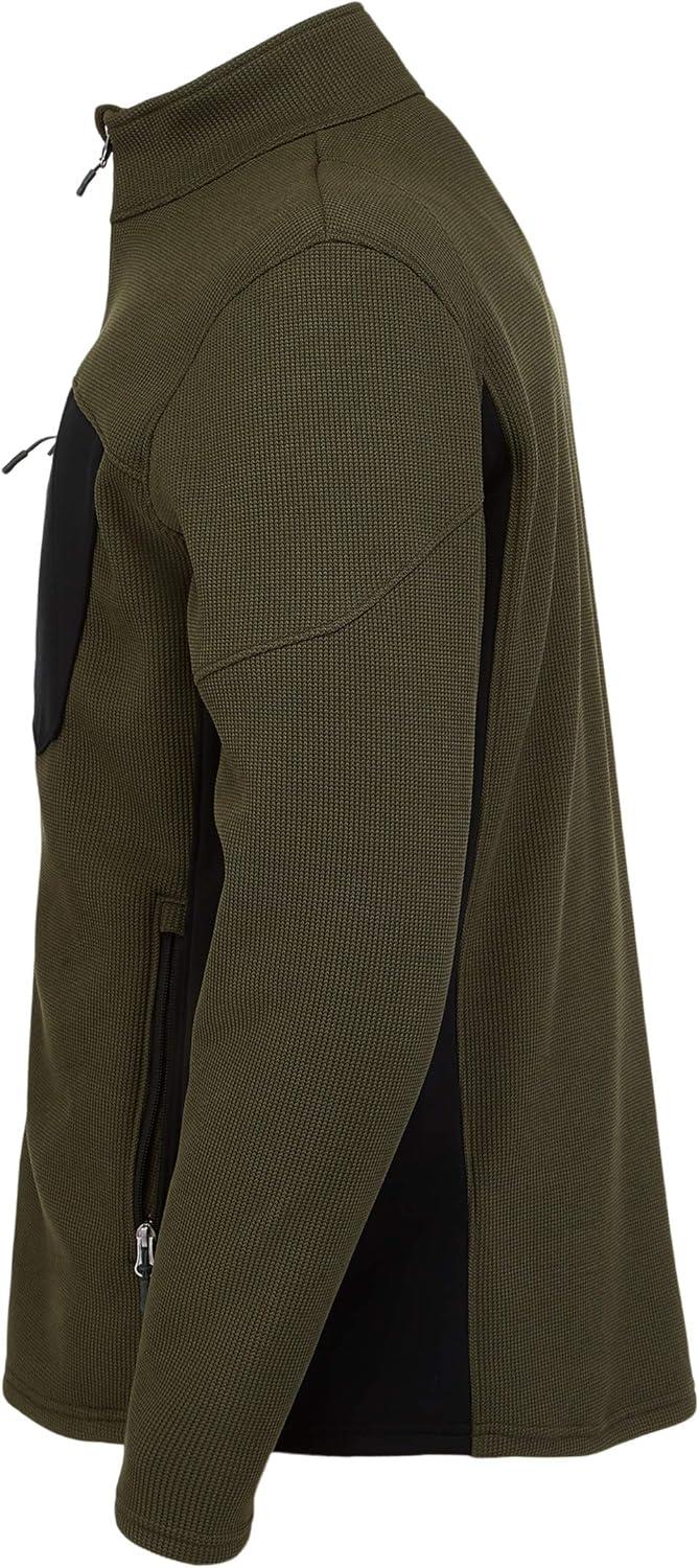 imageSpyder Mens Bandit Hybrid Full Zip Mid Layer JacketOsetra