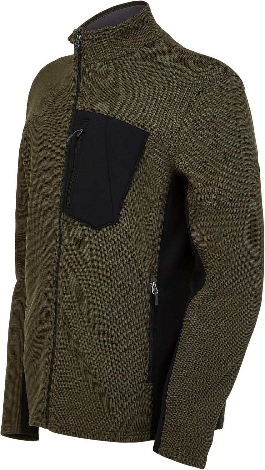 imageSpyder Mens Bandit Hybrid Full Zip Mid Layer JacketOsetra
