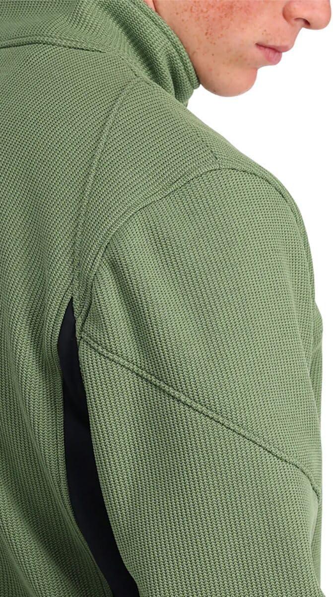 imageSpyder Mens Bandit Hybrid Full Zip Mid Layer JacketPine