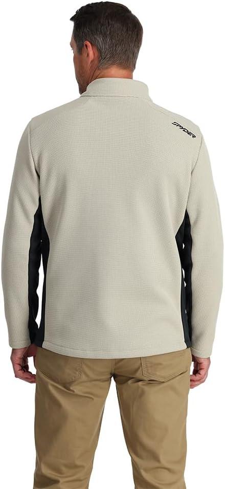 imageSpyder Mens Bandit Hybrid Full Zip Mid Layer JacketSandstorm
