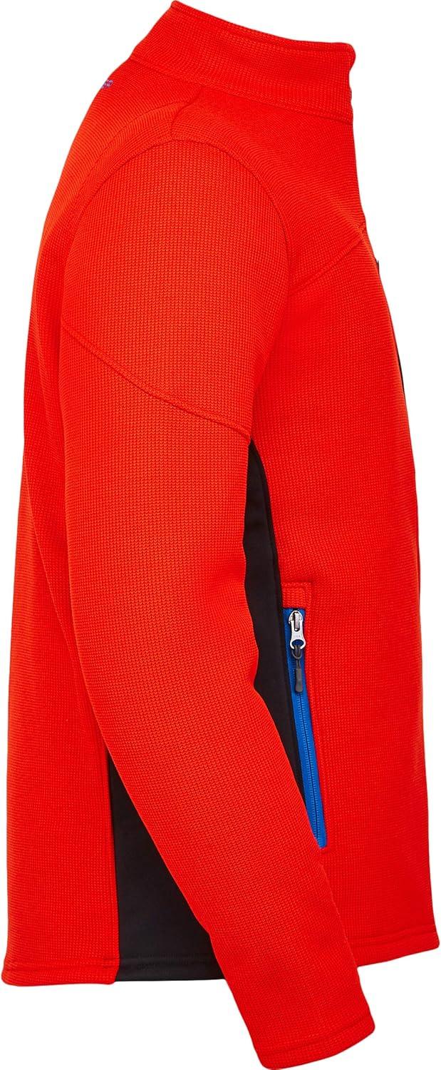 imageSpyder Mens Bandit Hybrid Full Zip Mid Layer JacketVolcano S23