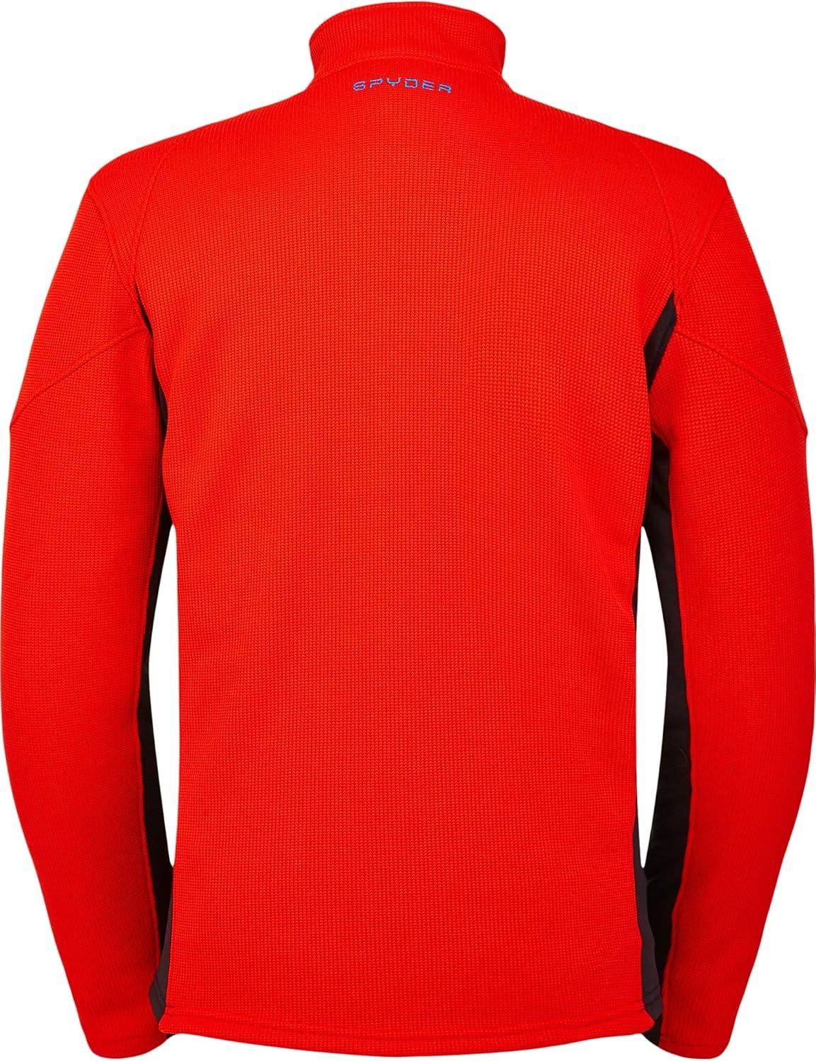 imageSpyder Mens Bandit Hybrid Full Zip Mid Layer JacketVolcano S23