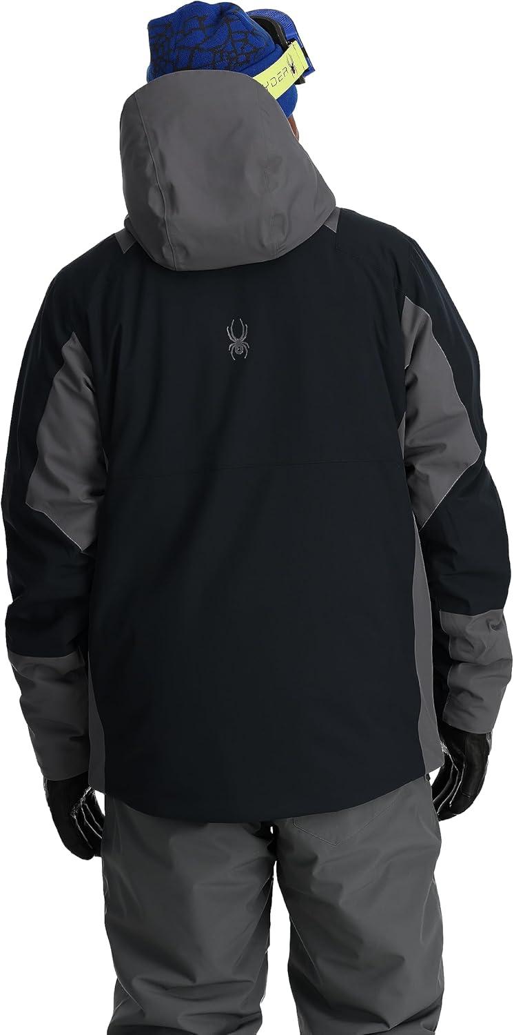 imageSpyder Mens Contact Insulated Ski Snow Hooded Snow JacketBlack