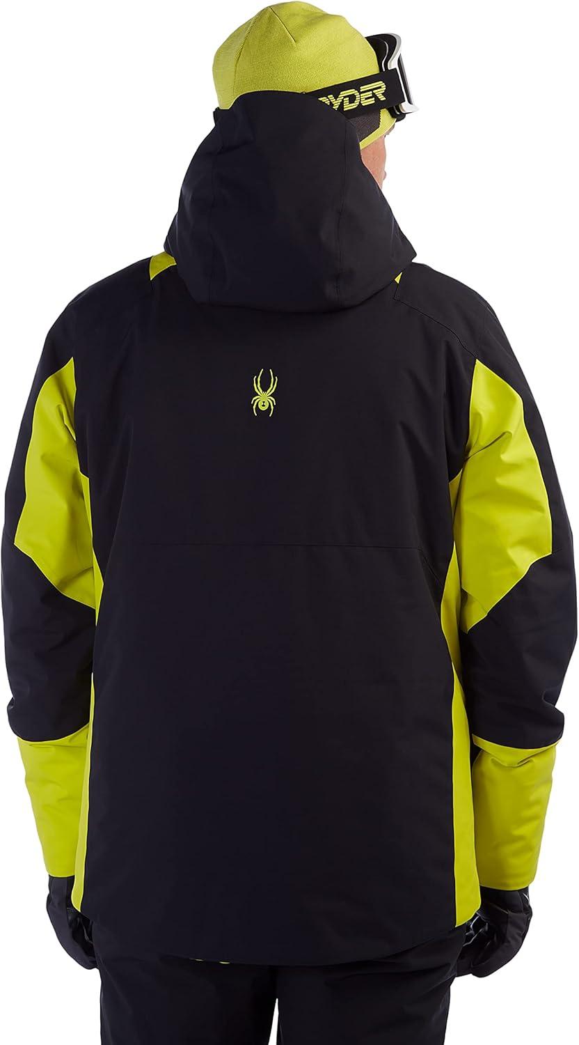 imageSpyder Mens Contact Insulated Ski Snow Hooded Snow JacketBlack S22