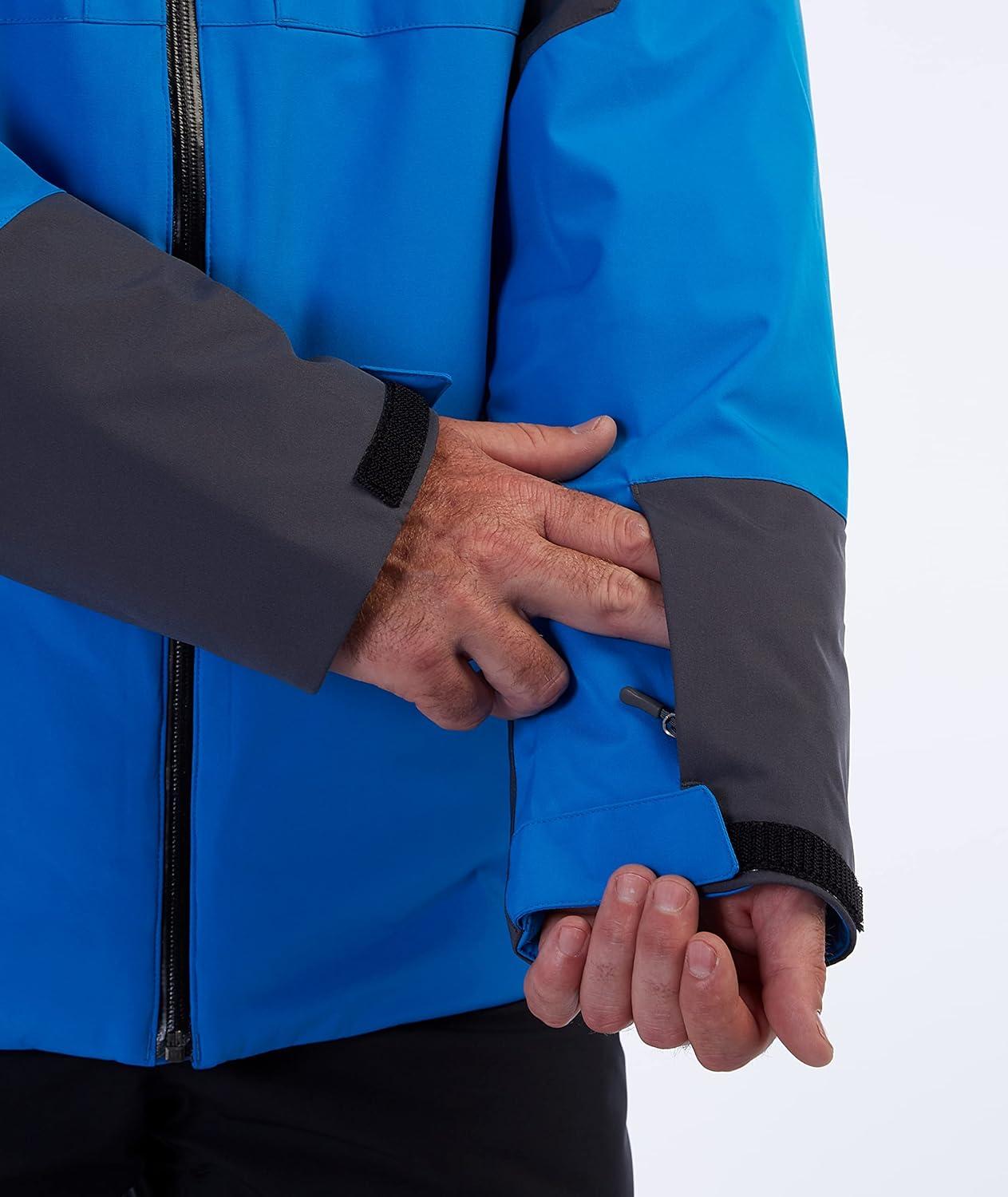 imageSpyder Mens Contact Insulated Ski Snow Hooded Snow JacketCollegiate