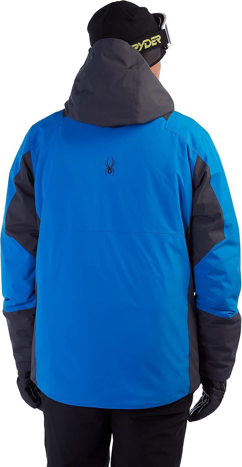 imageSpyder Mens Contact Insulated Ski Snow Hooded Snow JacketCollegiate