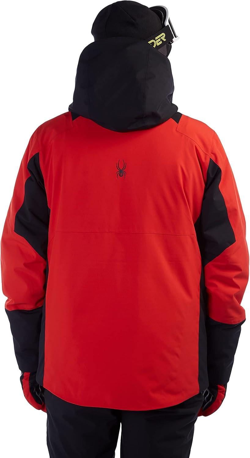 imageSpyder Mens Contact Insulated Ski Snow Hooded Snow JacketVolcano S22