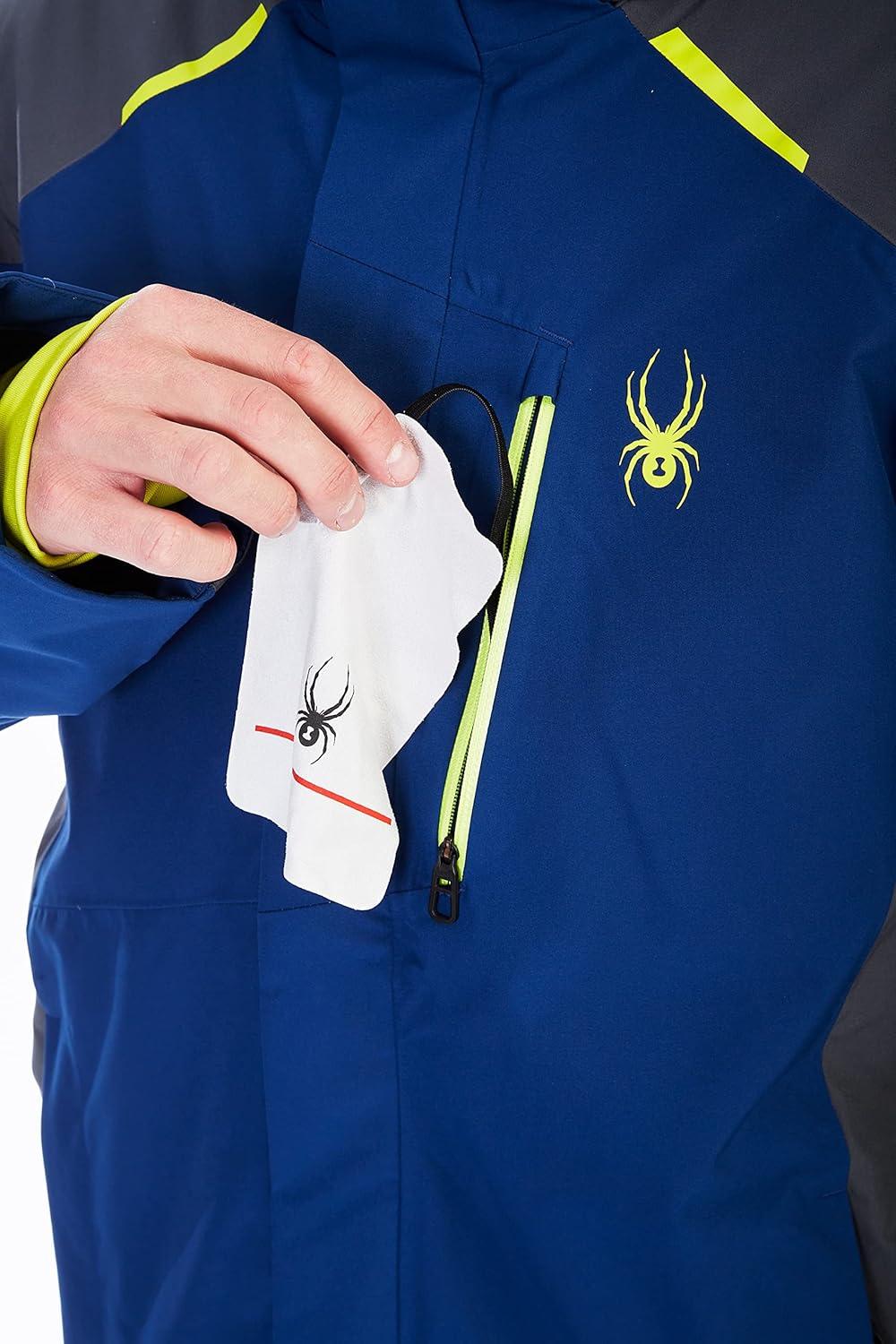 imageSpyder Mens Copper Insulated Ski Snow Hooded JacketAbyss