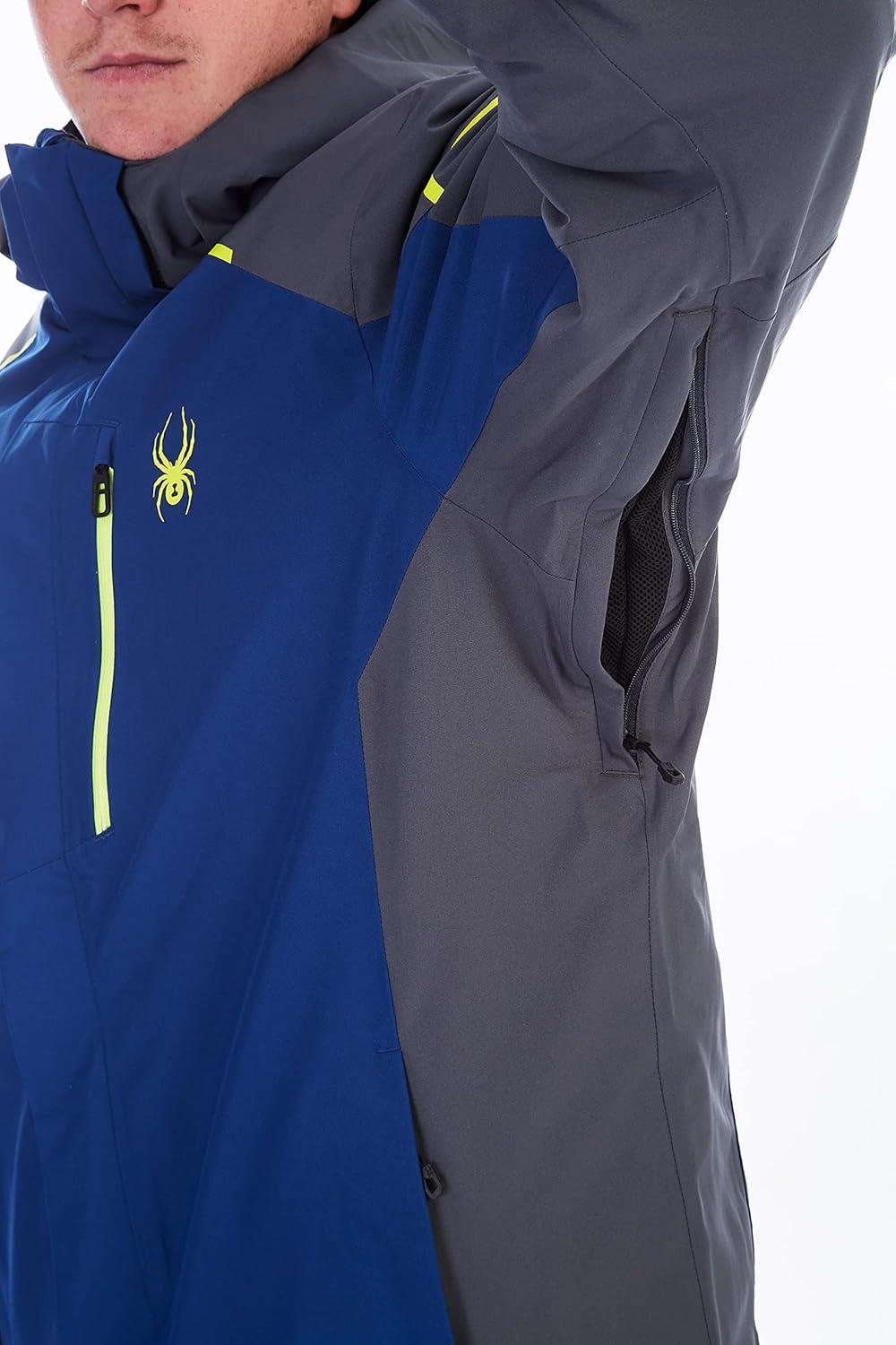 imageSpyder Mens Copper Insulated Ski Snow Hooded JacketAbyss