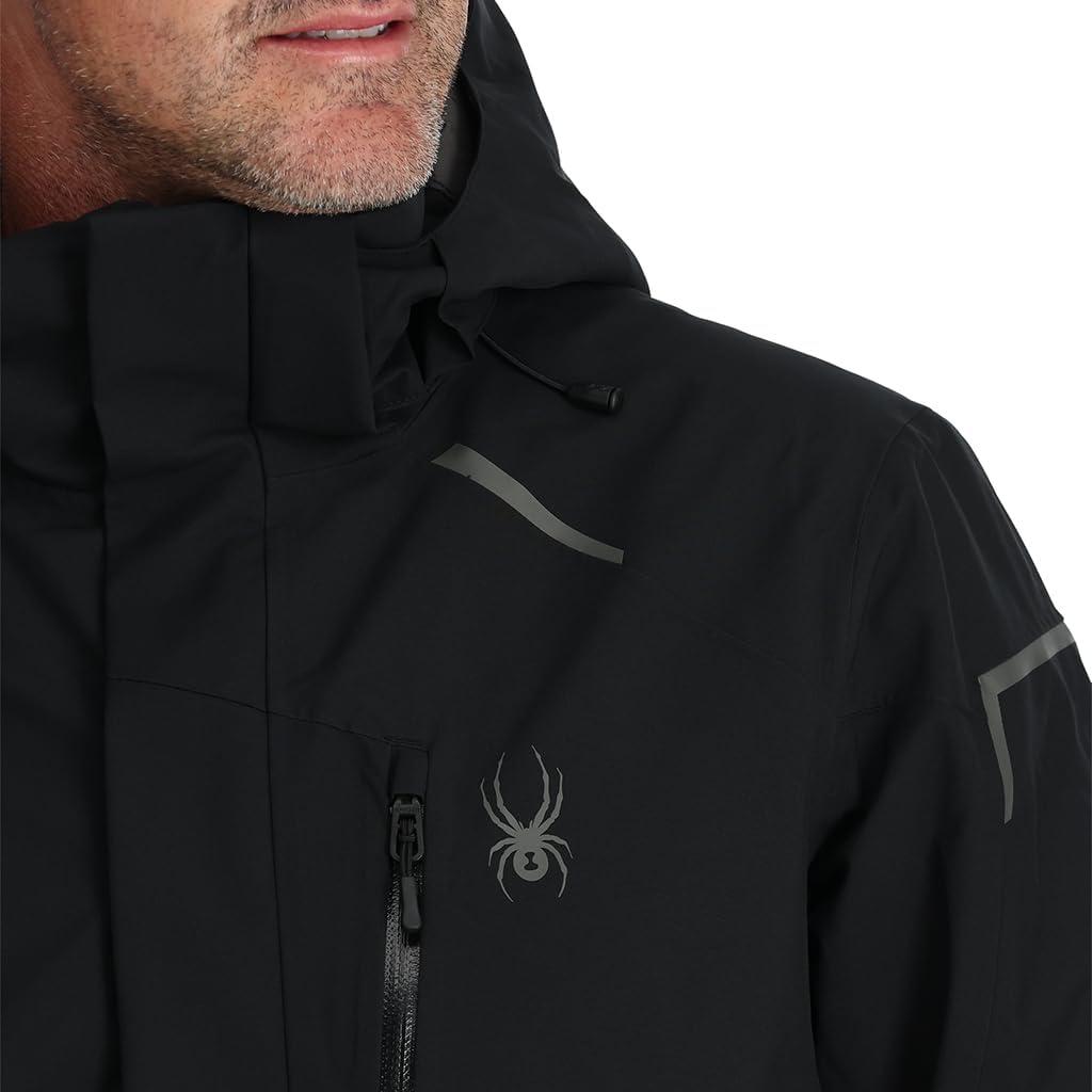imageSpyder Mens Copper Insulated Ski Snow Hooded JacketBlack