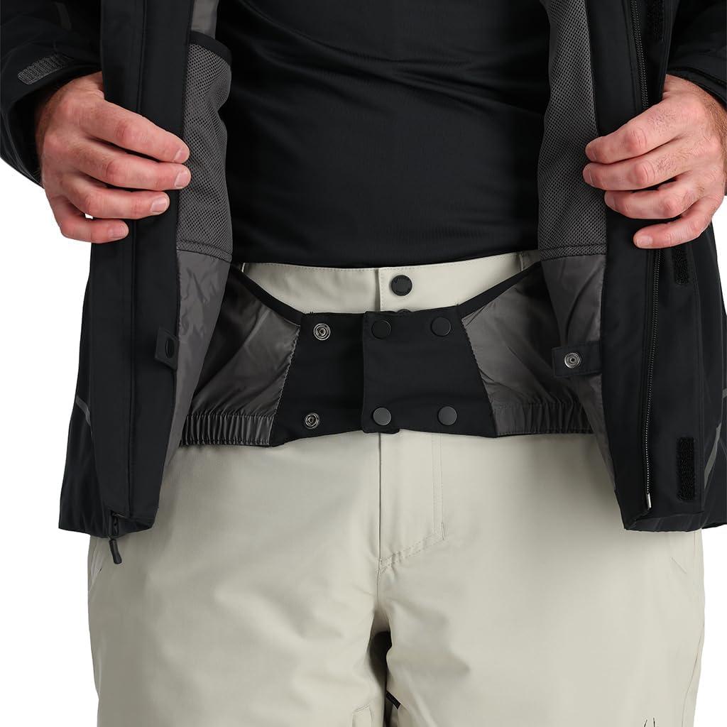 imageSpyder Mens Copper Insulated Ski Snow Hooded JacketBlack