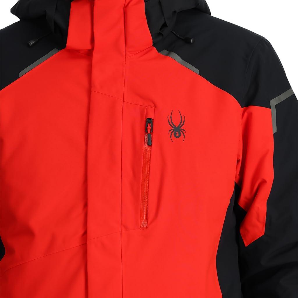 imageSpyder Mens Copper Insulated Ski Snow Hooded JacketVolcano