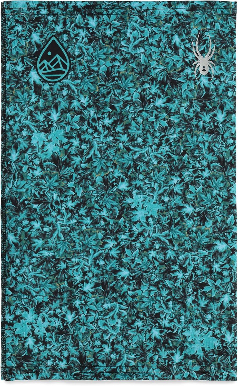 imageSpyder Mens Cruise Tube Ski Neck Gaiter Face Mask Neck WarmerMaple Haze Teal Green