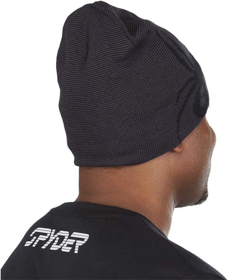 imageSpyder Mens Innsbruck Reversible Ski Winter BeanieBlack S2