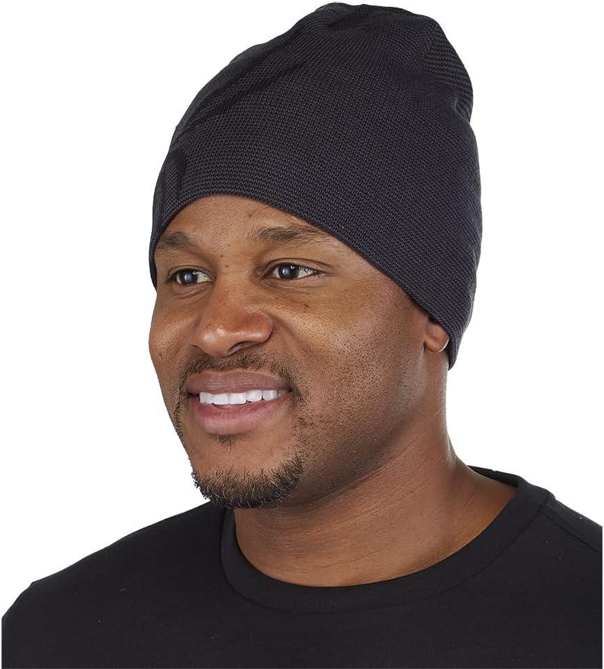 imageSpyder Mens Innsbruck Reversible Ski Winter BeanieBlack S2