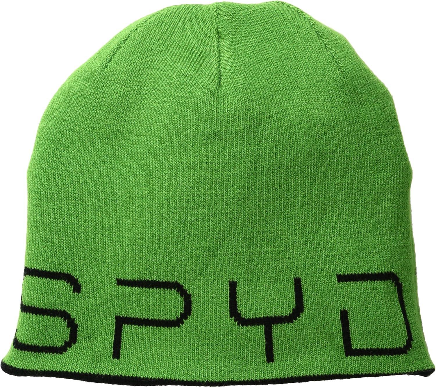 imageSpyder Mens Innsbruck Reversible Ski Winter BeanieBlackBlade