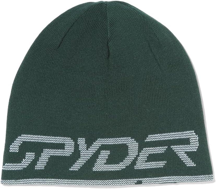 imageSpyder Mens Innsbruck Reversible Ski Winter BeanieCypress Green