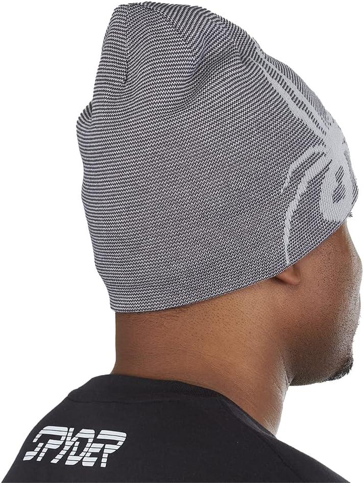 imageSpyder Mens Innsbruck Reversible Ski Winter BeanieGlacier