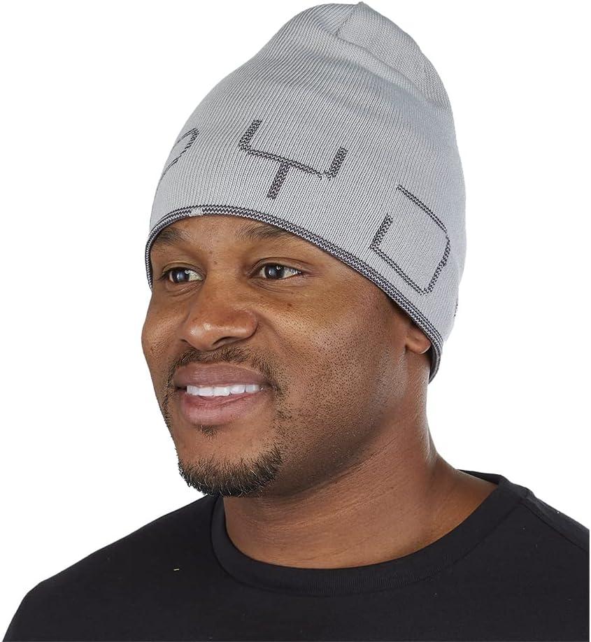 imageSpyder Mens Innsbruck Reversible Ski Winter BeanieGlacier