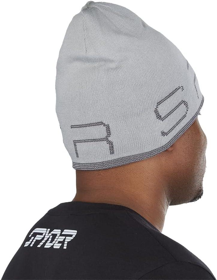 imageSpyder Mens Innsbruck Reversible Ski Winter BeanieGlacier