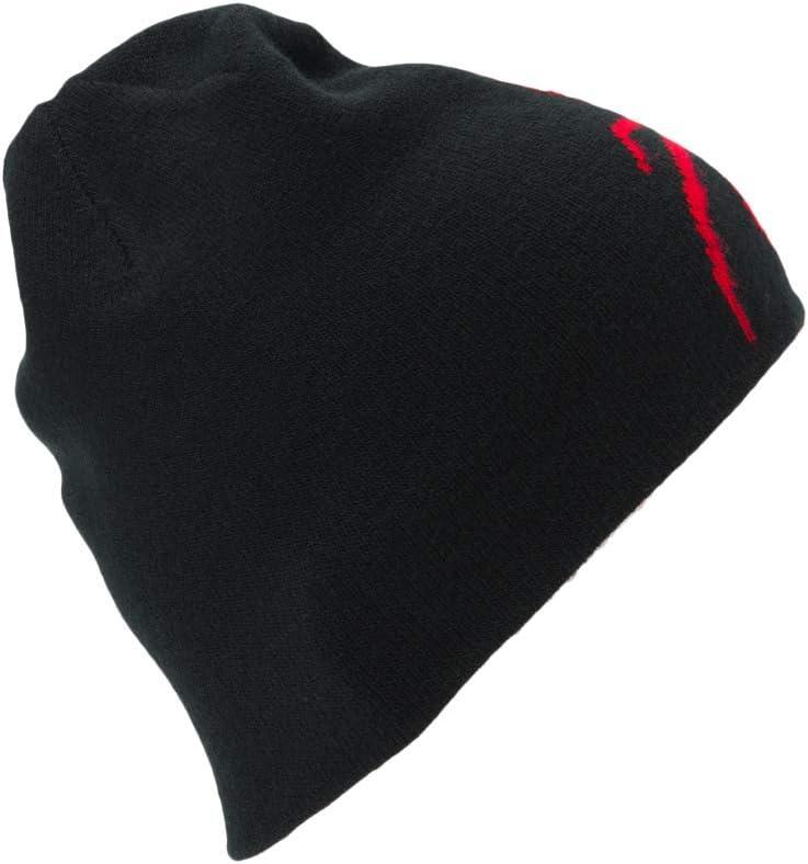imageSpyder Mens Innsbruck Reversible Ski Winter BeanieRedBlack