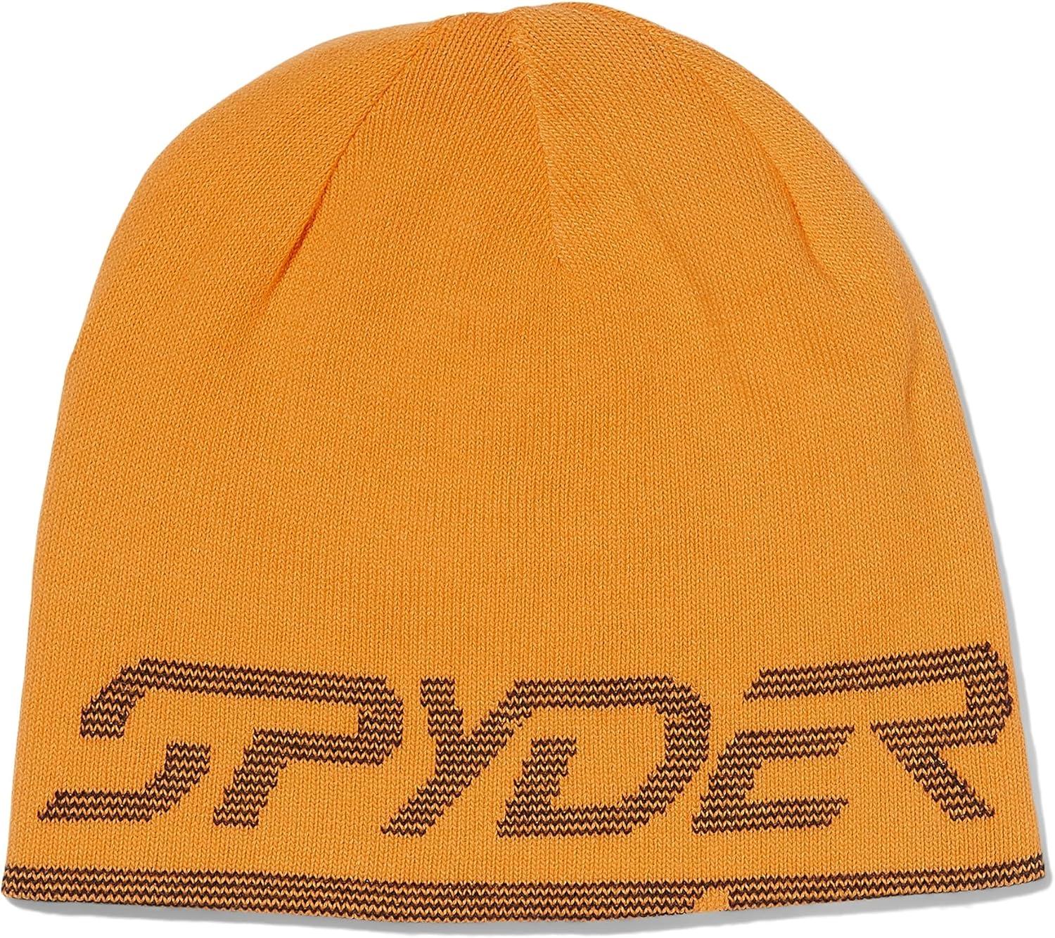 imageSpyder Mens Innsbruck Reversible Ski Winter BeanieSaffron