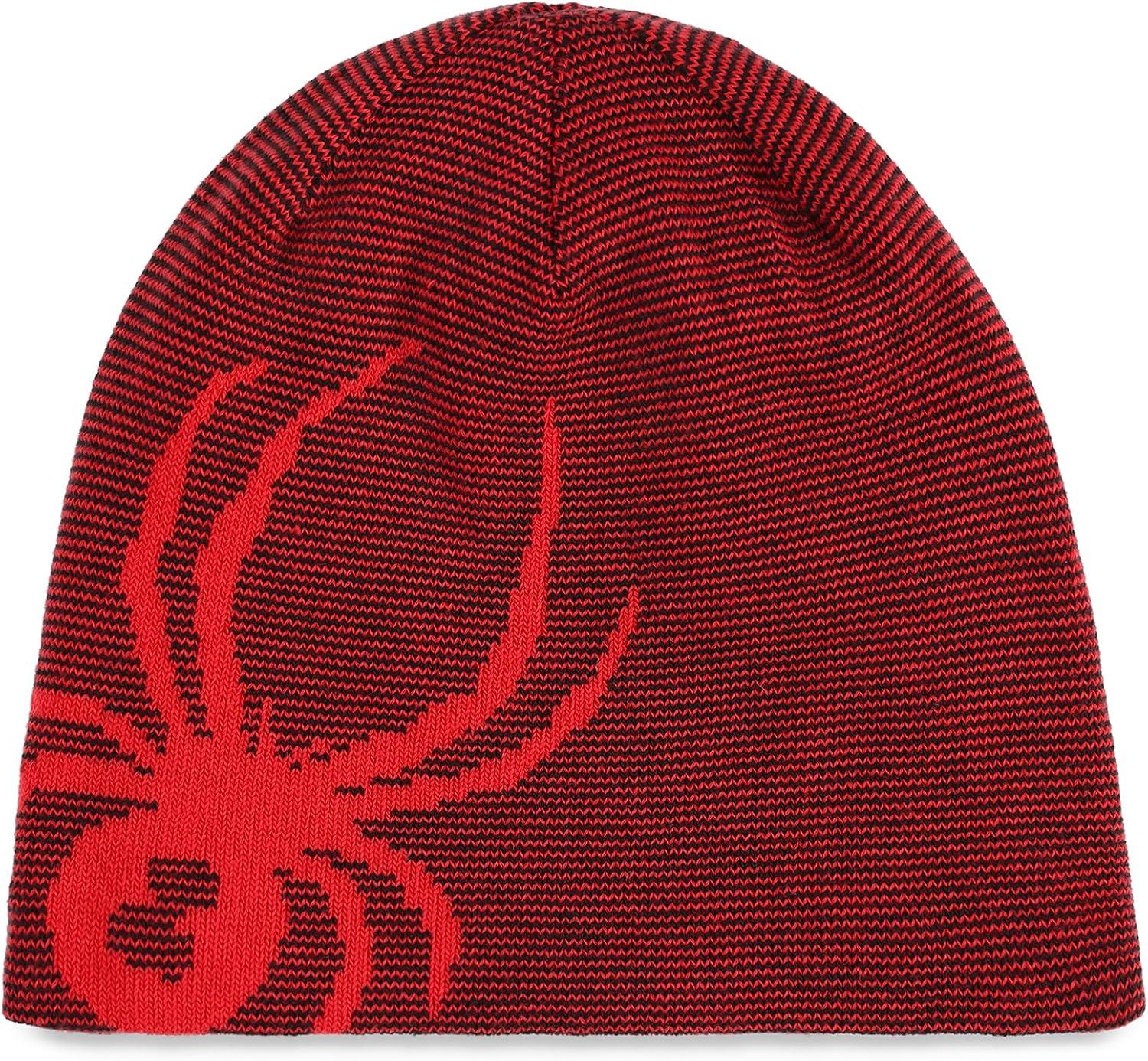 imageSpyder Mens Innsbruck Reversible Ski Winter BeanieSpyder Red