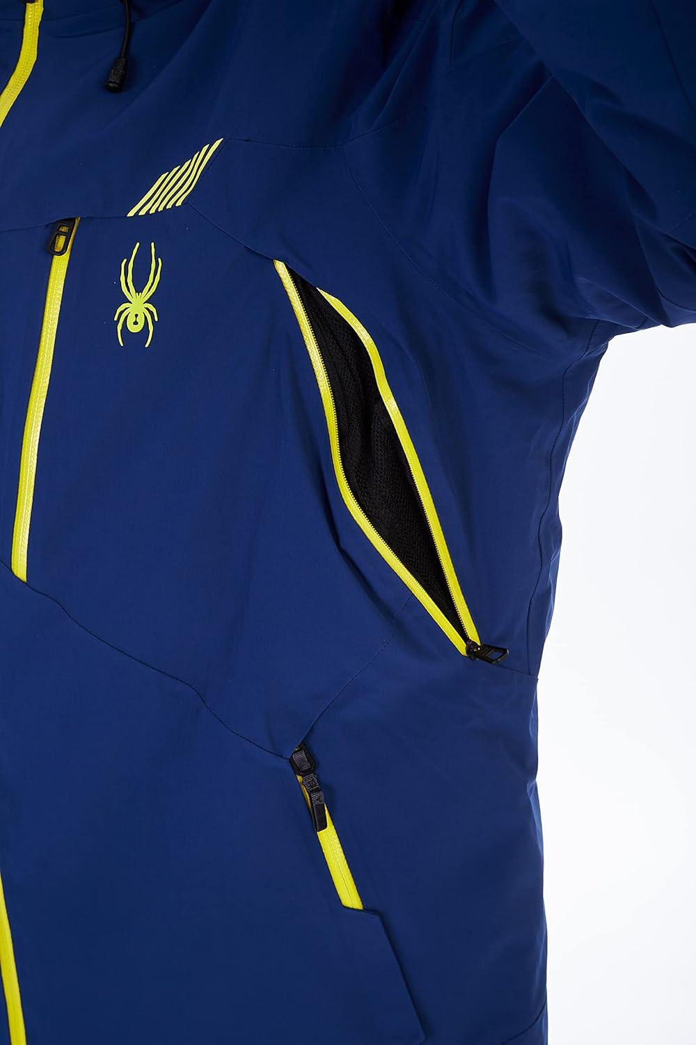 imageSpyder Mens Leader Insulated Hooded Ski Snow JacketAbyss