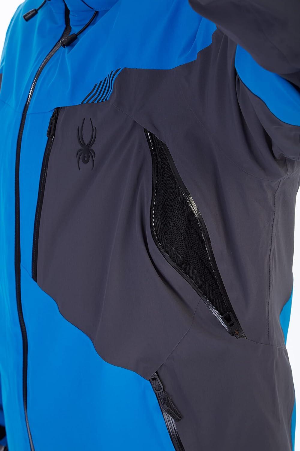 imageSpyder Mens Leader Insulated Hooded Ski Snow JacketCollegiate