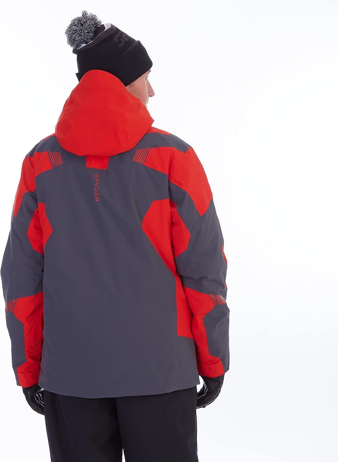 imageSpyder Mens Leader Insulated Hooded Ski Snow JacketEbony