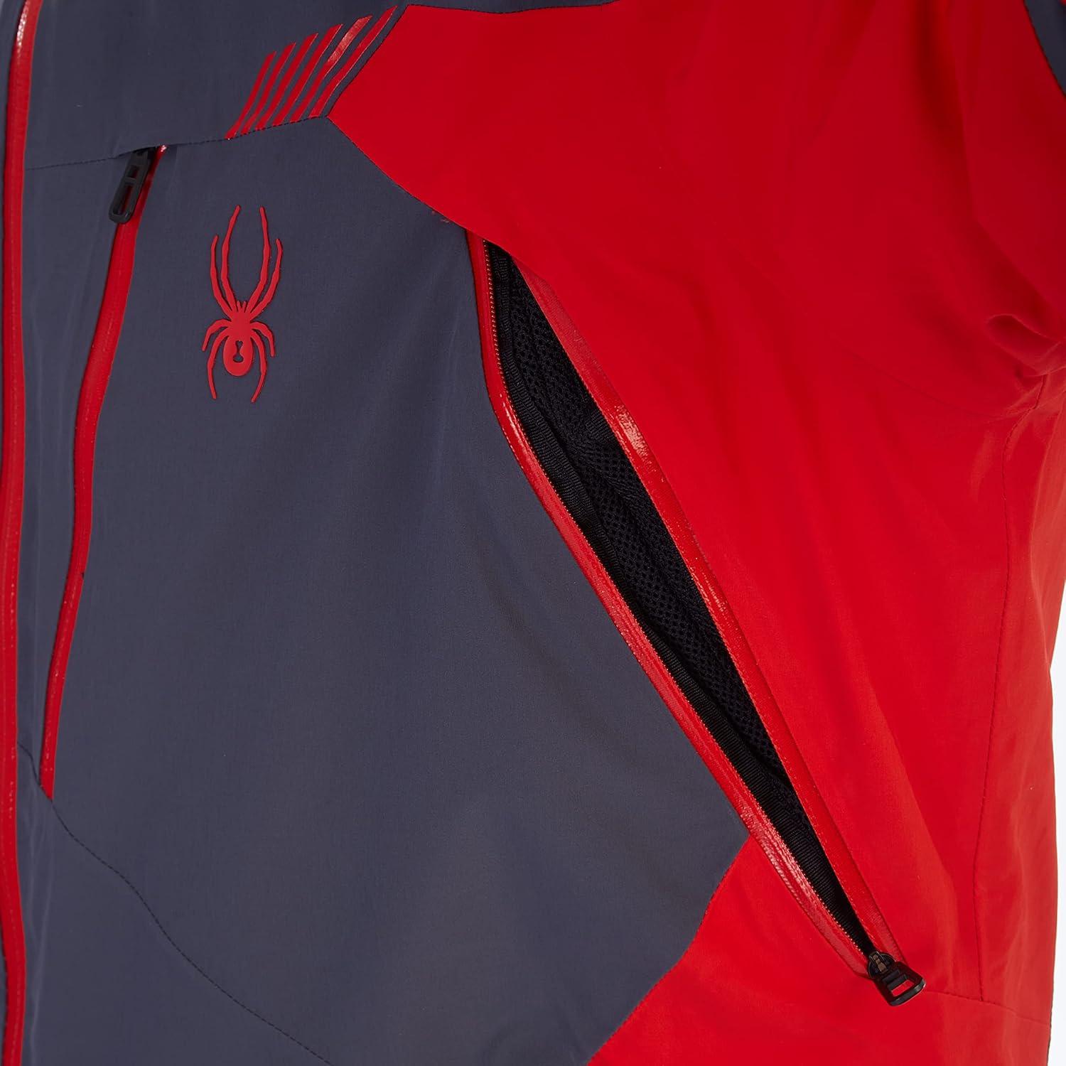 imageSpyder Mens Leader Insulated Hooded Ski Snow JacketEbony