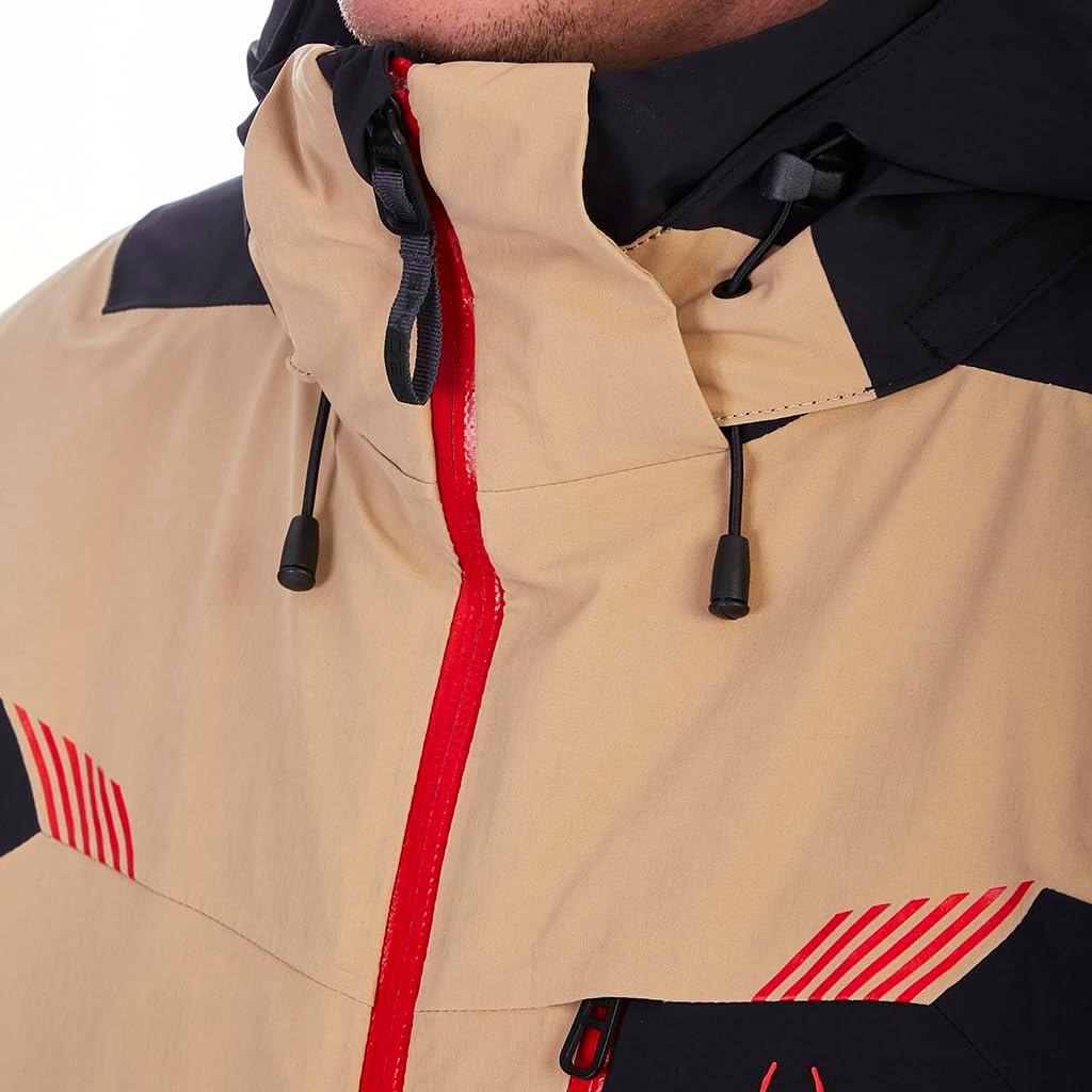 imageSpyder Mens Leader Insulated Hooded Ski Snow JacketTannin