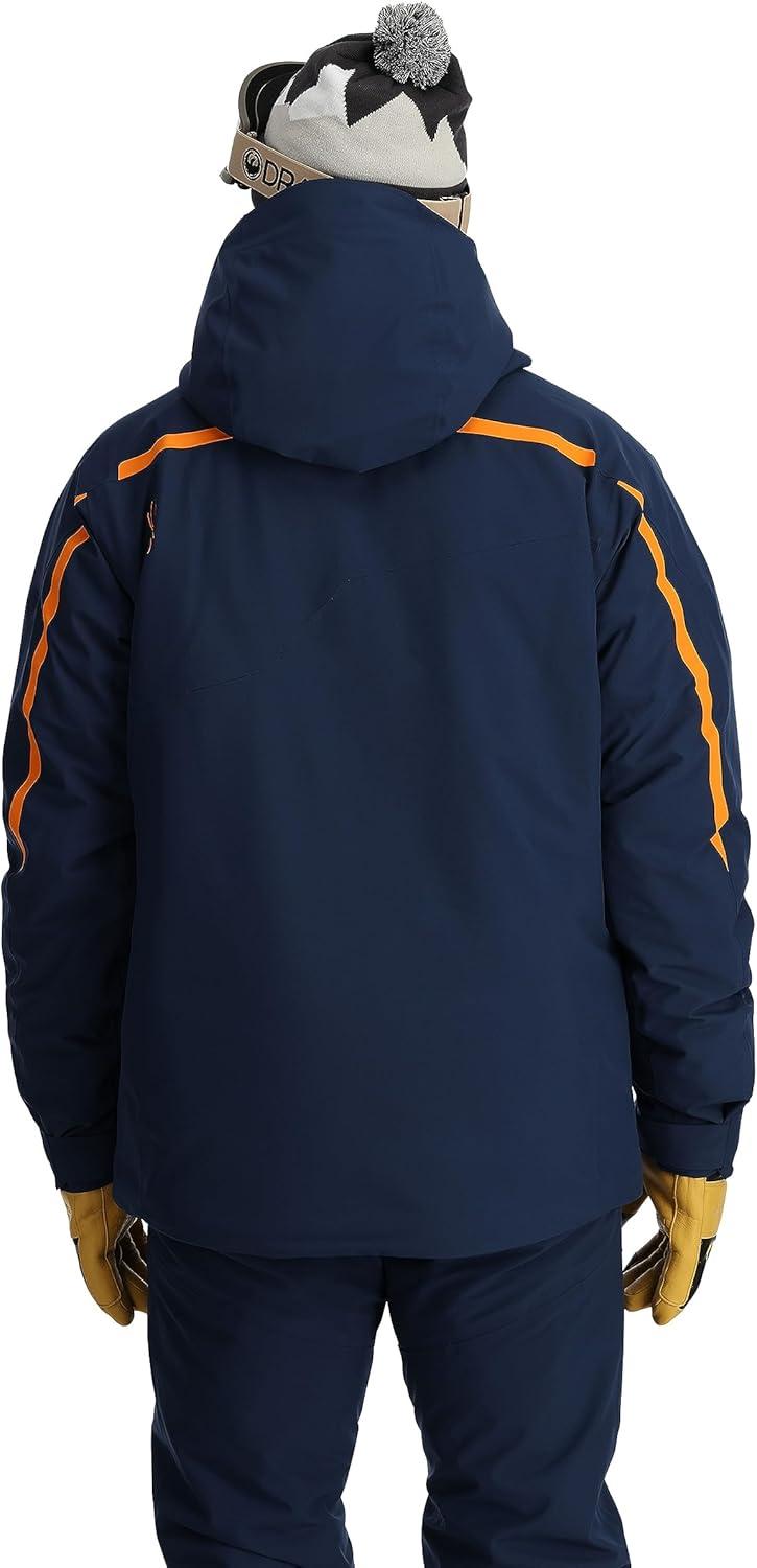 imageSpyder Mens Leader Insulated Hooded Ski Snow JacketTrue Navy