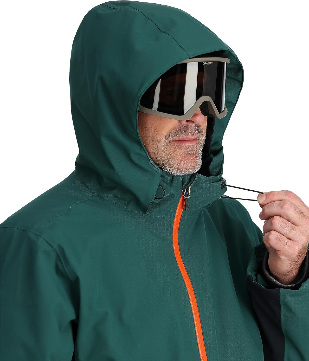 imageSpyder Mens Mega 3 in 1 JacketCypress Green