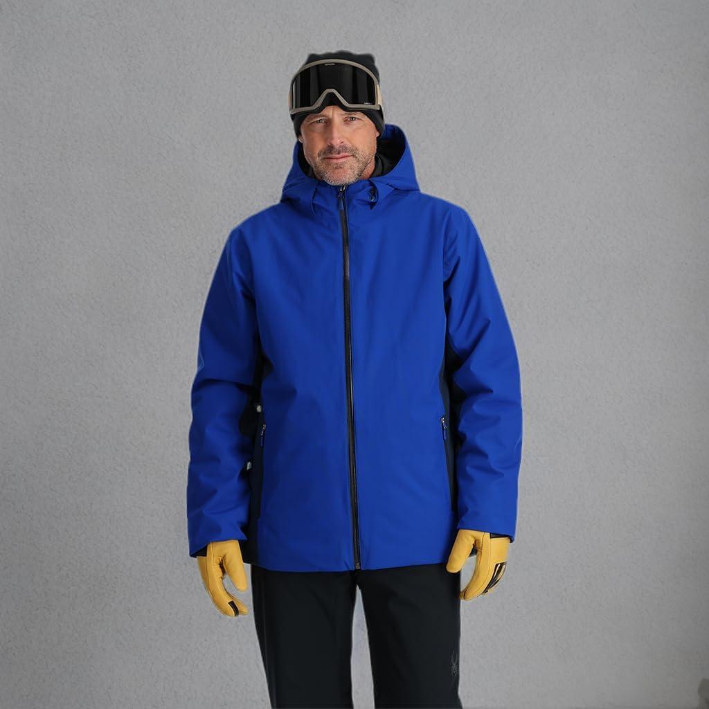 imageSpyder Mens Mega 3 in 1 JacketElectric Blue
