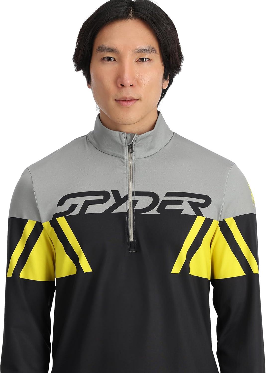 imageSpyder Mens Podium Half ZipAcid Yellow