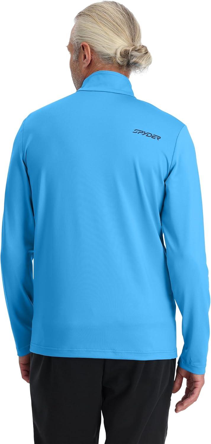 imageSpyder Mens Prospect Half Zip TneckAether Blue